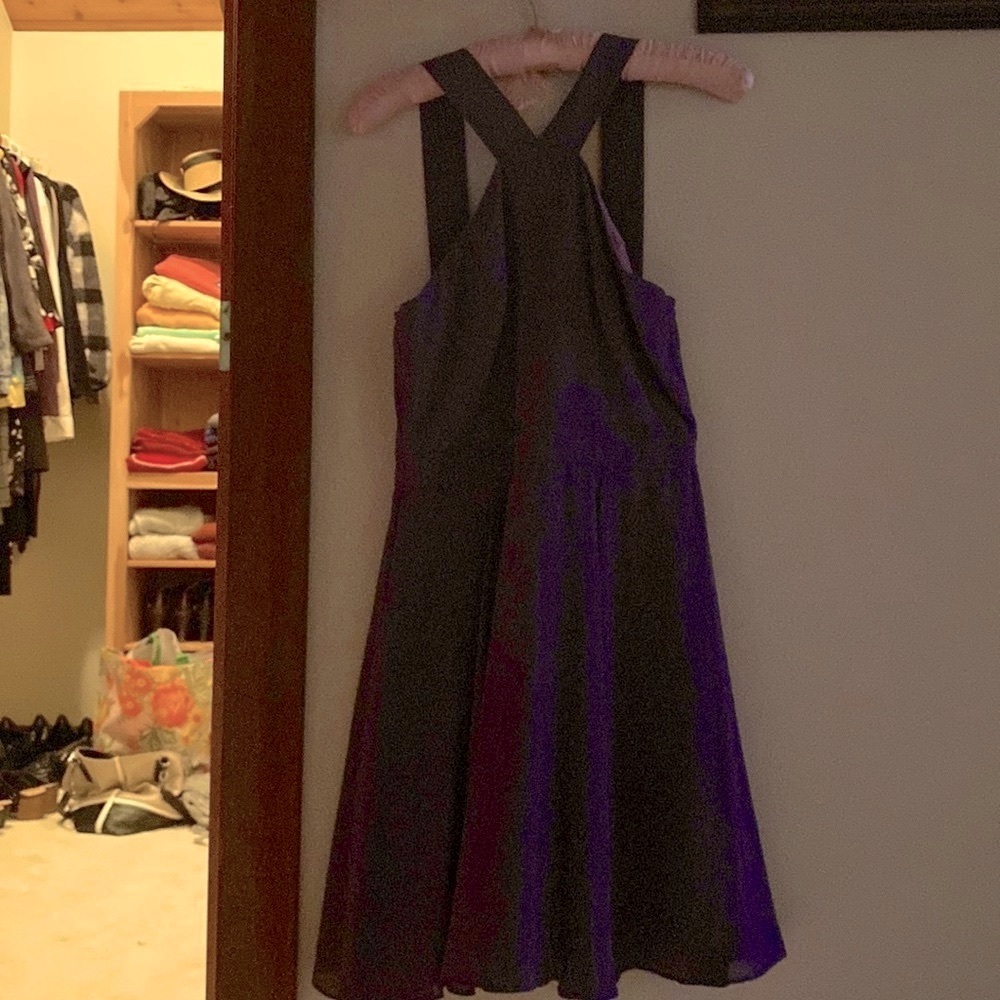 Deep Purple Mini Dress - Small